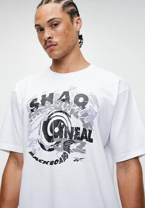 Reebok - GS HS Shaq Spiral Tee - White