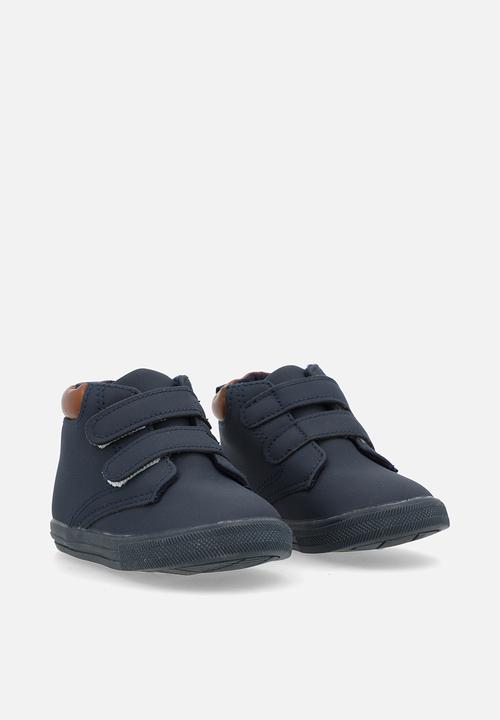 Pop Candy - Twin strap sneakers - navy blue