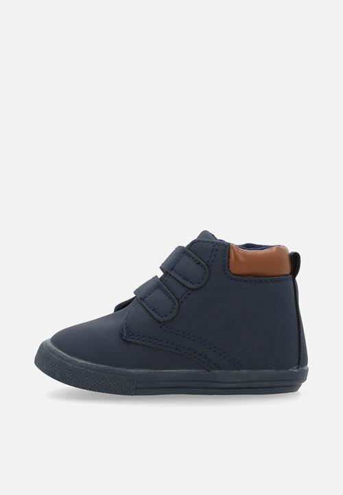 Pop Candy - Twin strap sneakers - navy blue