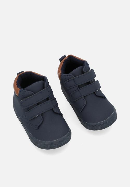 Pop Candy - Twin strap sneakers - navy blue