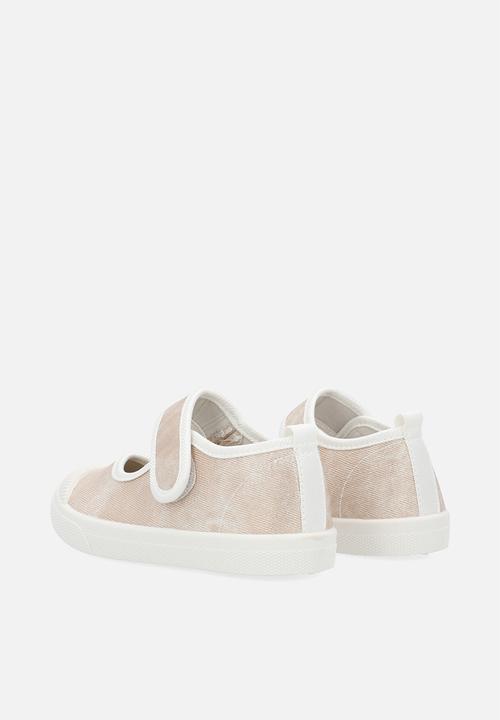 Pop Candy - Adjustable fastener sneakers-gold
