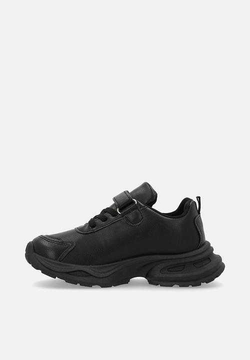 Pop Candy - Lace & velcro sneaker-black
