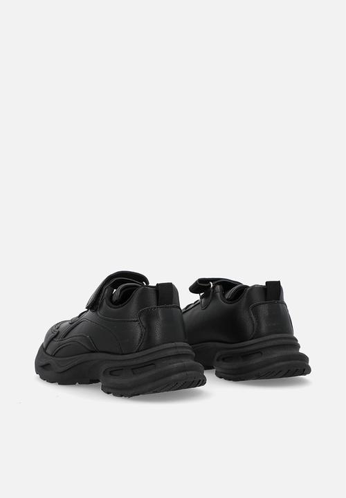 Pop Candy - Lace & velcro sneaker-black