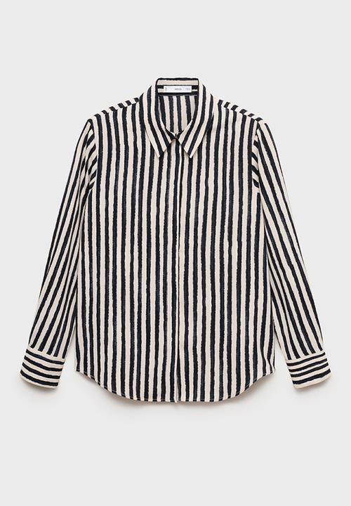 MANGO - Shirt basic - light beige1