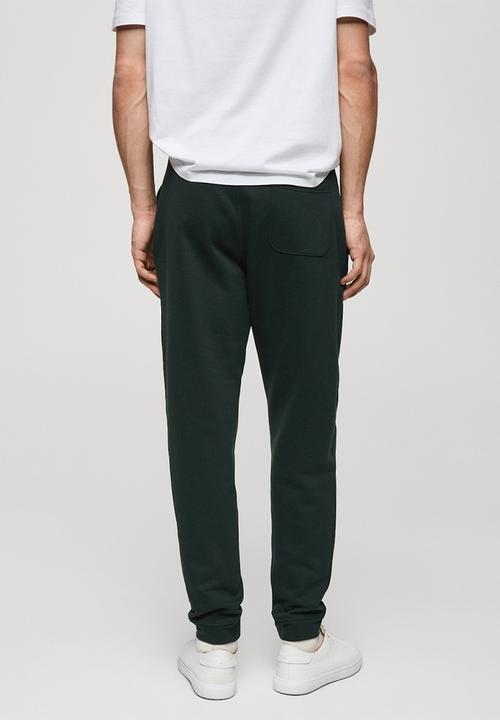 MANGO - Trousers cohen - green