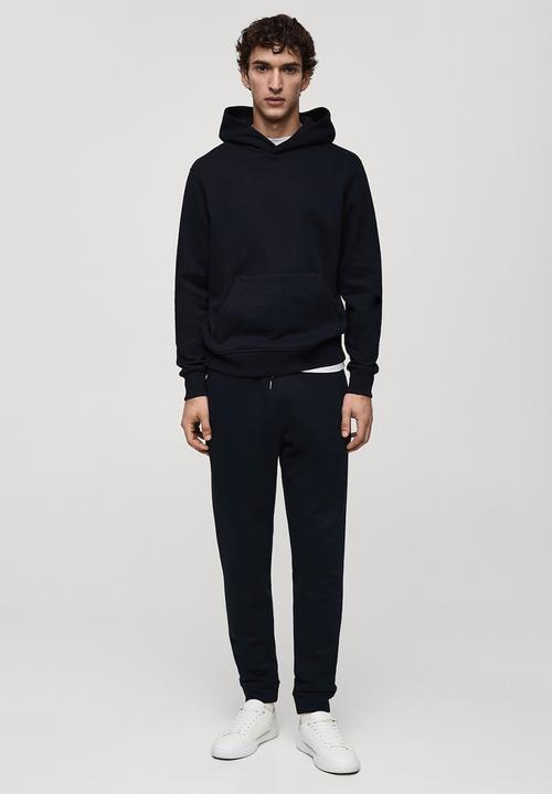 MANGO - Trousers cohen - navy