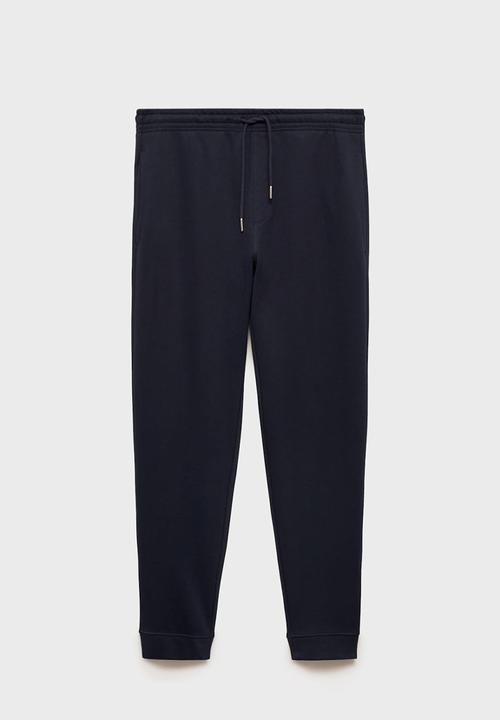 MANGO - Trousers cohen - navy
