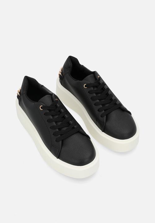 Pop Candy - Platform lace up sneakers-black