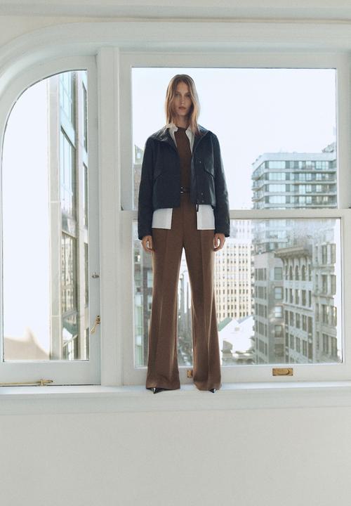 MANGO - Jumpsuit mapy - brown