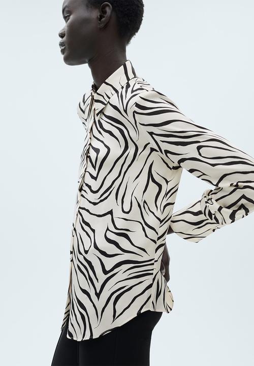 MANGO - Shirt ideale - light beige