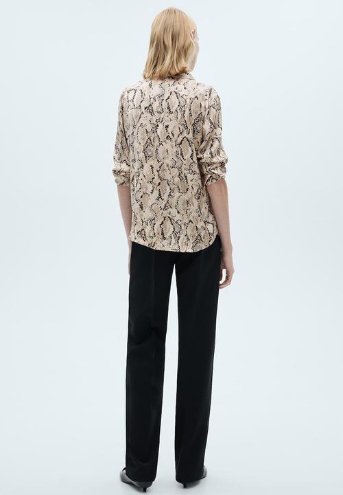 MANGO - Shirt ideale - light pastel beige