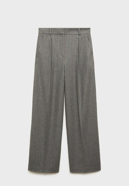 MANGO - Trousers norway - gray