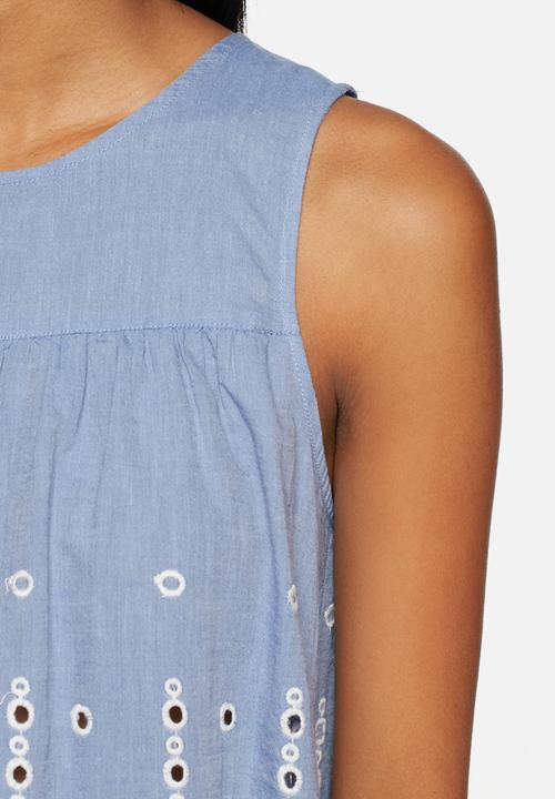Vero Moda - Loui anglaise top