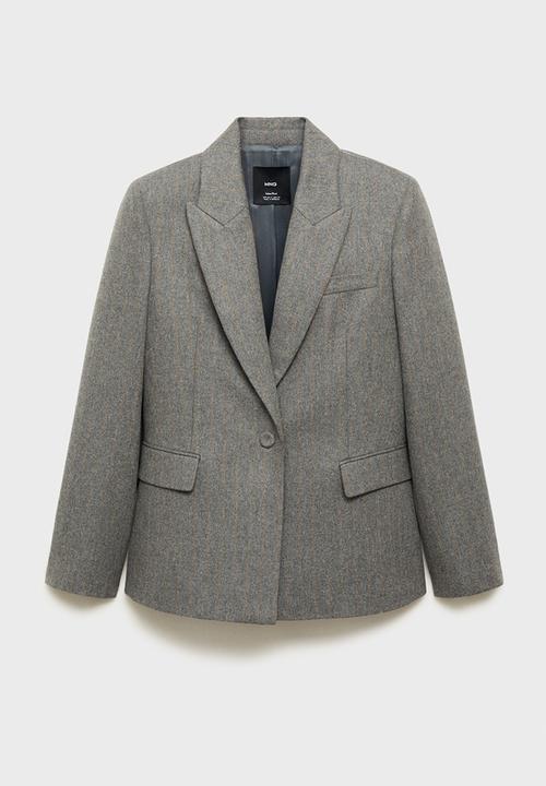 MANGO - Blazer norway - gray
