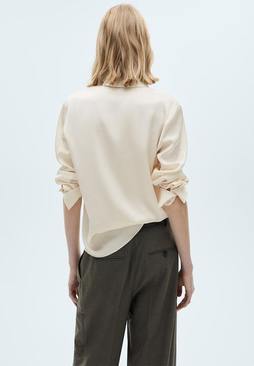 MANGO - Shirt ideale - natural