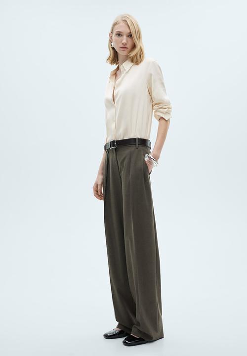 MANGO - Shirt ideale - natural