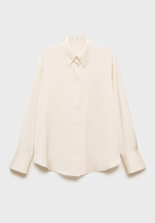 MANGO - Shirt ideale - natural