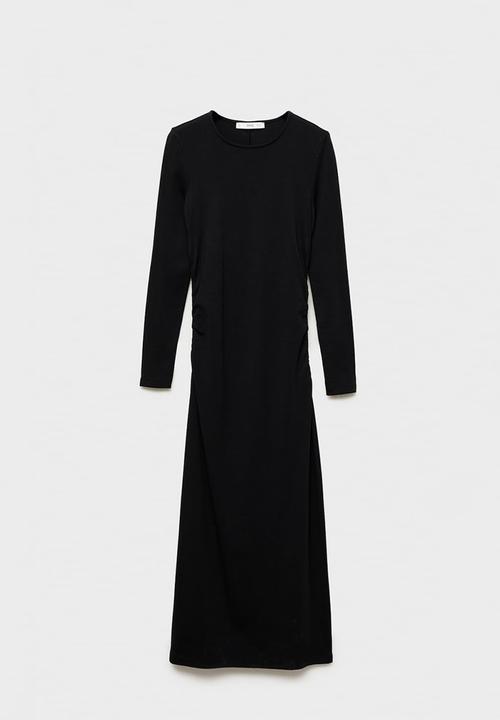 MANGO - Dress basila - black