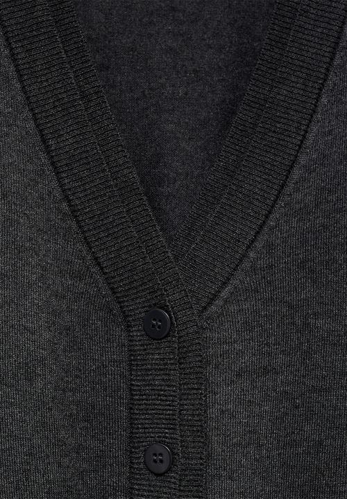 MANGO - Cardigan lucca - dark grey1
