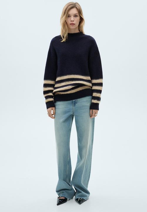 MANGO - Sweater capitan - midnight navy