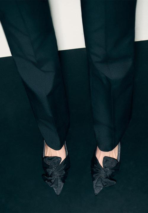 MANGO - Nudo heel - black
