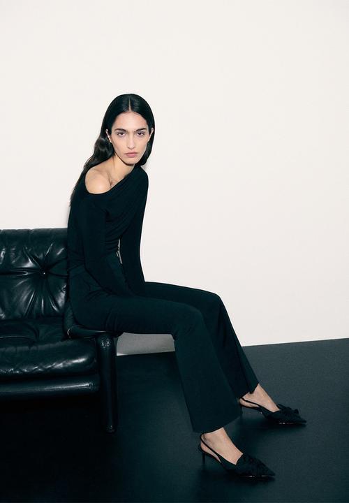 MANGO - Nudo heel - black