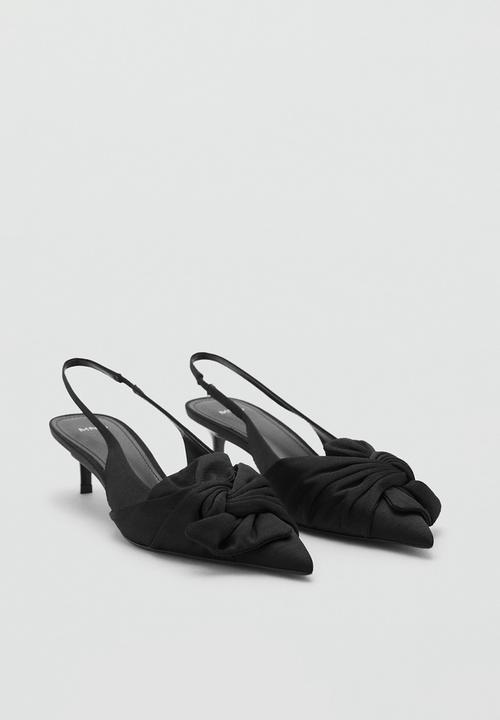 MANGO - Nudo heel - black