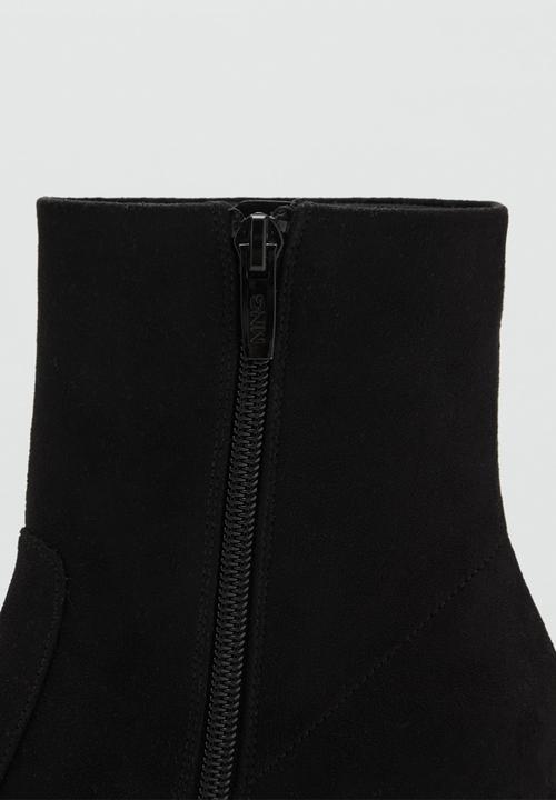 MANGO - Bony ankle boot - black