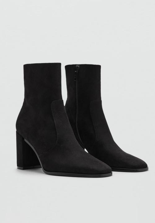 MANGO - Bony ankle boot - black