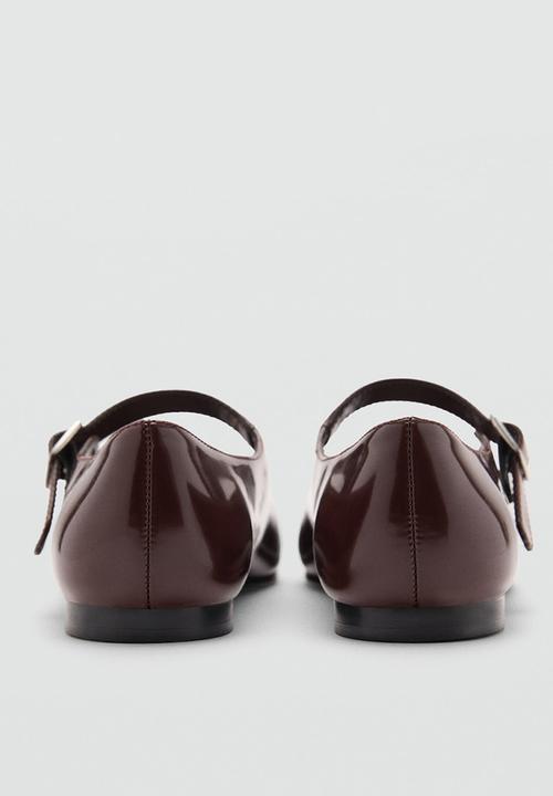 MANGO - Vernice pump - dark red