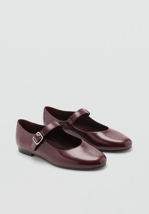 MANGO - Vernice pump - dark red