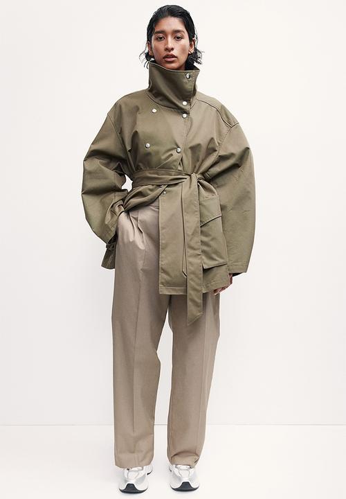 H&M - Crease-leg chinos - beige