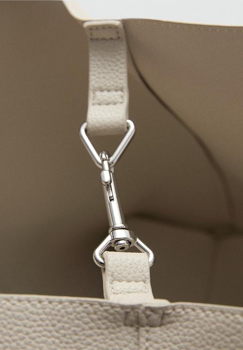 MANGO - Bag g maribel- light beige
