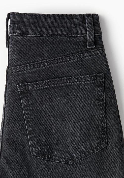 H&M - Wide jeans - dark grey