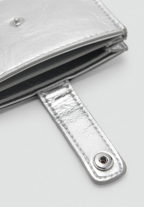 MANGO - Card holder kilates - silver