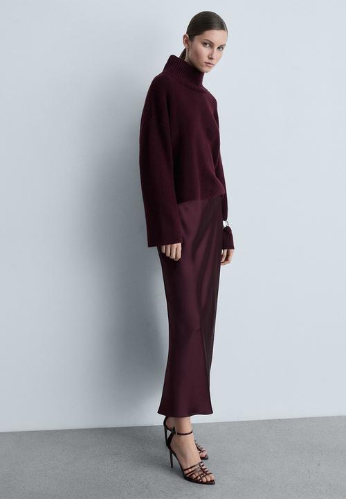 MANGO - Mili heel - dark red