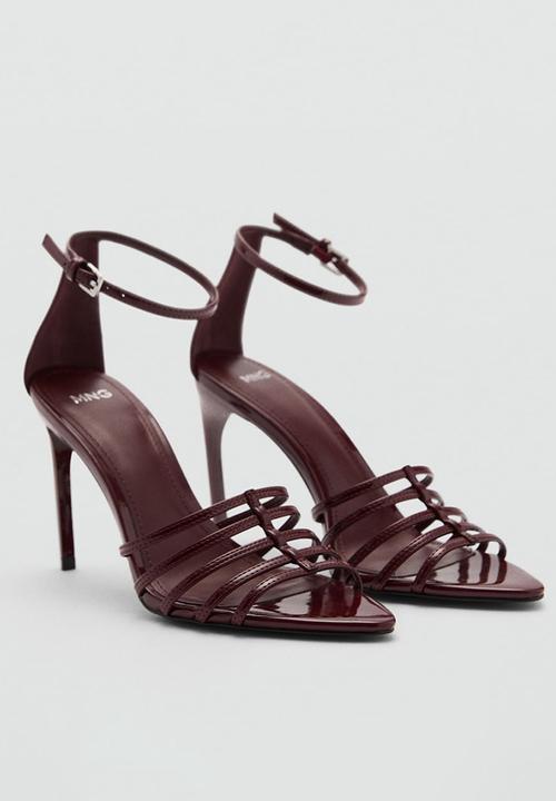 MANGO - Mili heel - dark red
