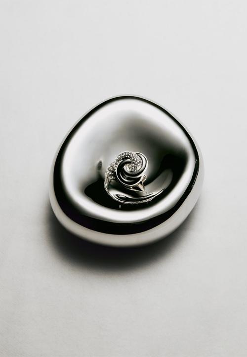 MANGO - Naim earrings - silver