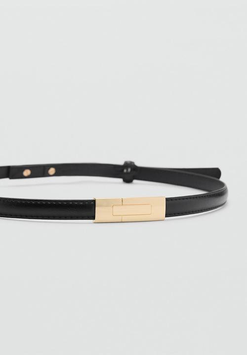 MANGO - Tomasa belt - black