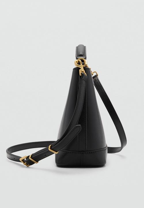 MANGO - Bag mch mike- black