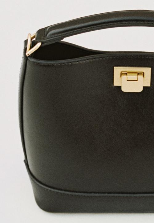 MANGO - Bag mch mike- black