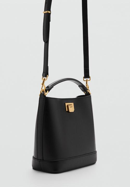 MANGO - Bag mch mike- black