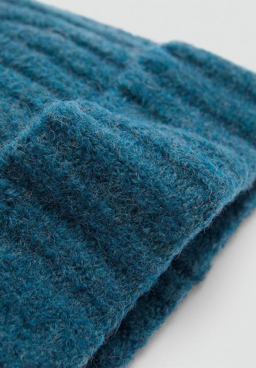 MANGO - Rina beanie -blue