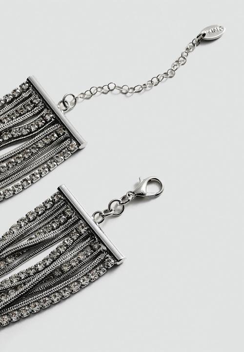 MANGO - Nina  necklace - silver