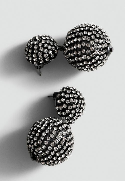 MANGO - Nicole earrings - silver
