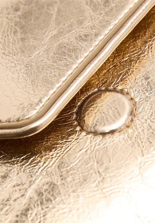 MANGO - Eugenia crossbody bag - gold