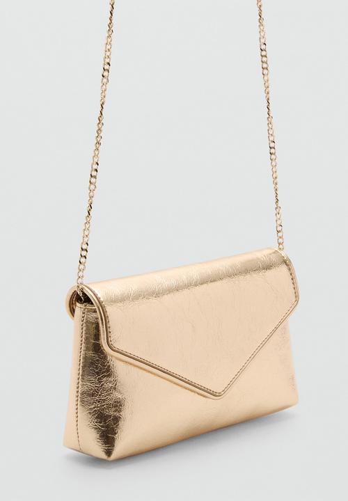 MANGO - Eugenia crossbody bag - gold