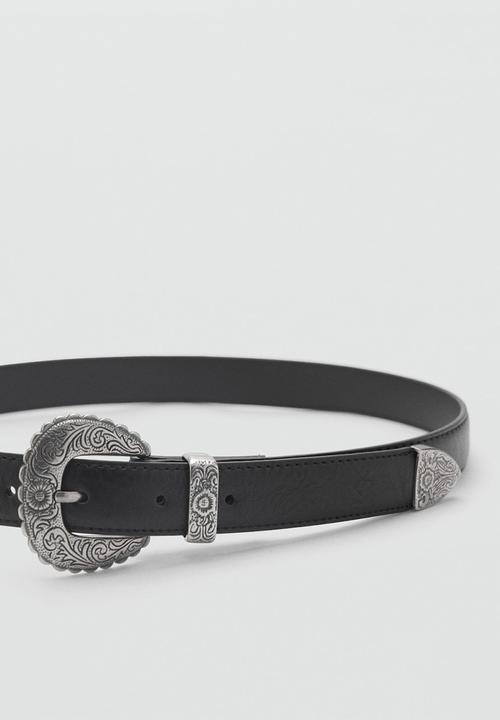MANGO - Belt nolan  - black