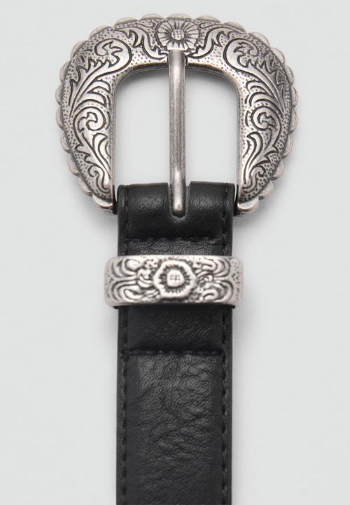 MANGO - Belt nolan  - black