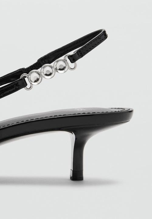 MANGO - Solei heel - black